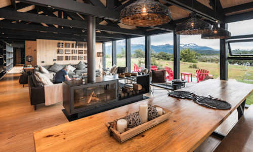 Kau Rio Serrano luxury lodge in Torres Del Paine National Park